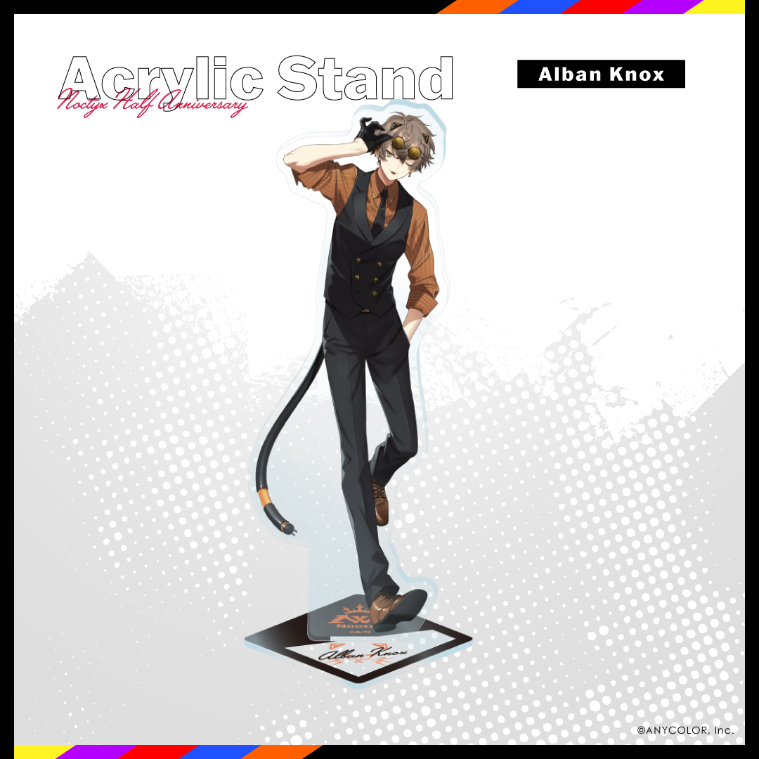 【Noctyx Half Anniversary】アクリルスタンドアルバーン・ノックスvtuber stand