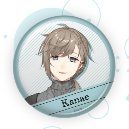 【Welcome Goods】叶 缶バッジ vtuber