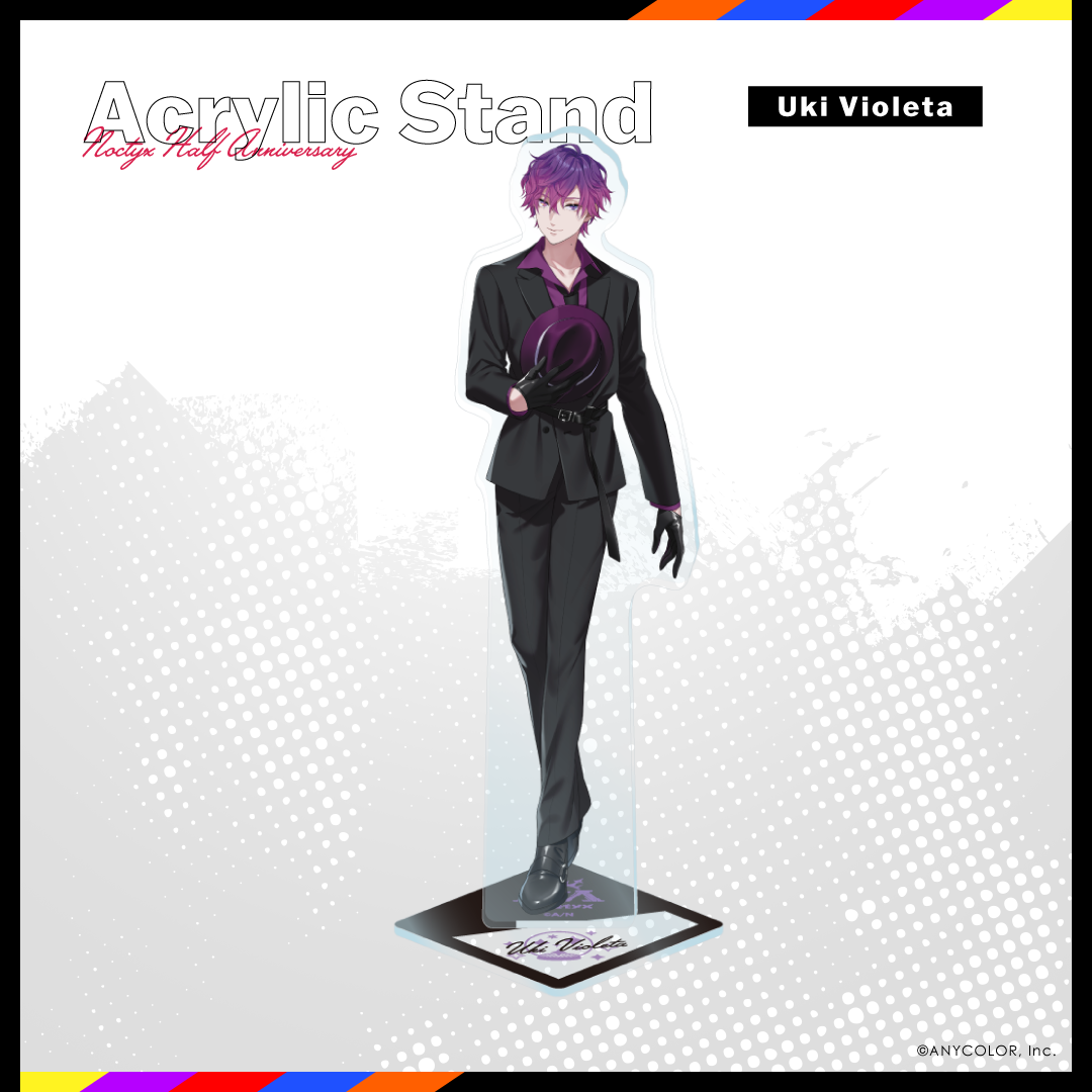 【Noctyx Half Anniversary】アクリルスタンド福奇・ヴィオレタvtuber stand