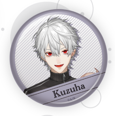 【Welcome Goods】葛葉 缶バッジ vtuber