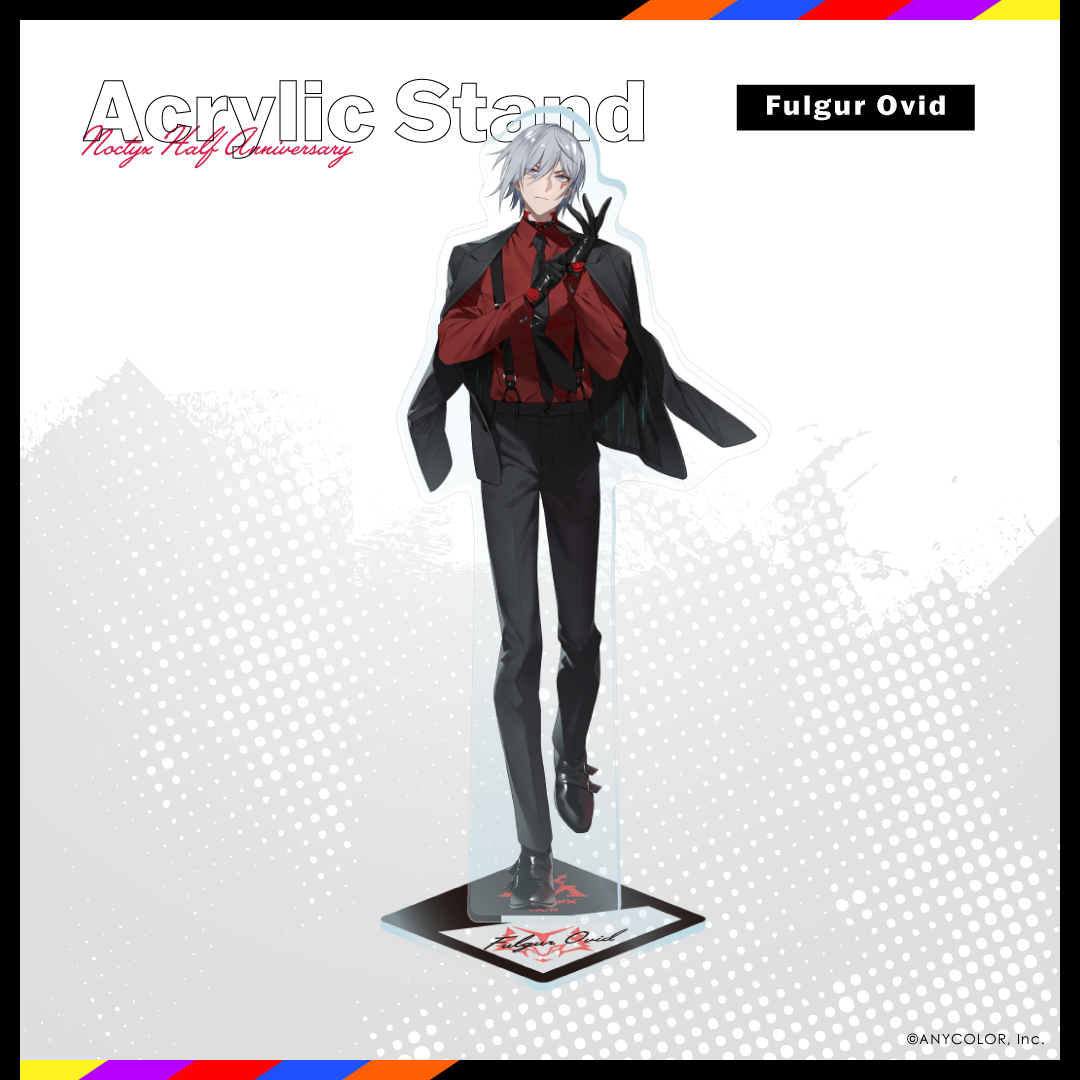 【Noctyx Half Anniversary】アクリルスタンドファルガー・オーヴィドvtuber stand