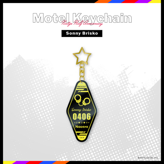 【Noctyx Half Anniversary】モーテル風アクリル キーホルダー サニー・ブリスコー vtuber keyholder
