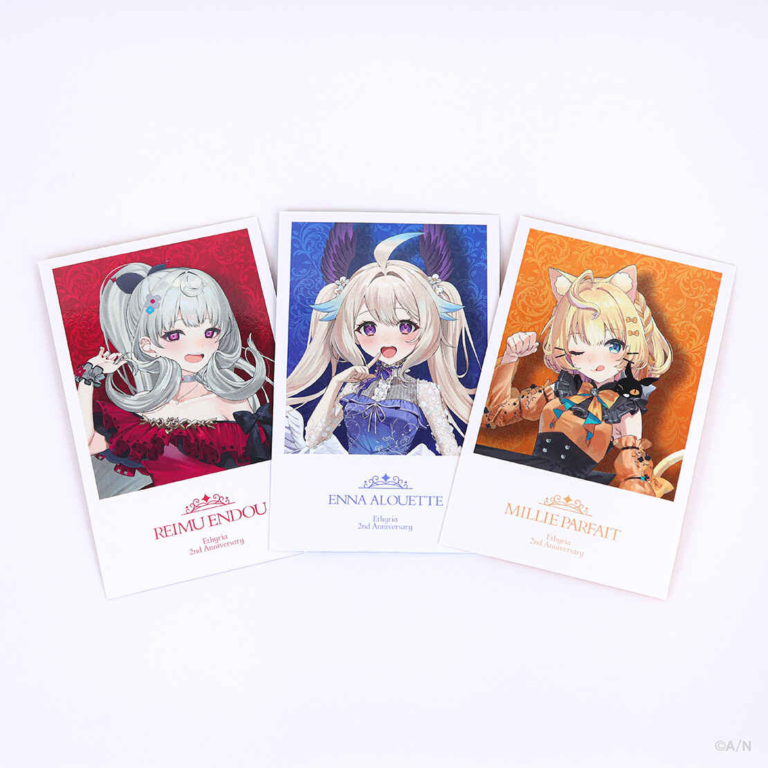 にじさんじ【Ethyria 2nd Anniversary】ランダムチェキ風 カード vtuber card