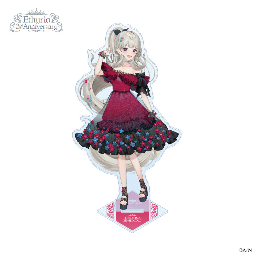 【Ethyria 2nd Anniversary】アクリル スタンド 遠藤霊夢 Vtuber Stand
