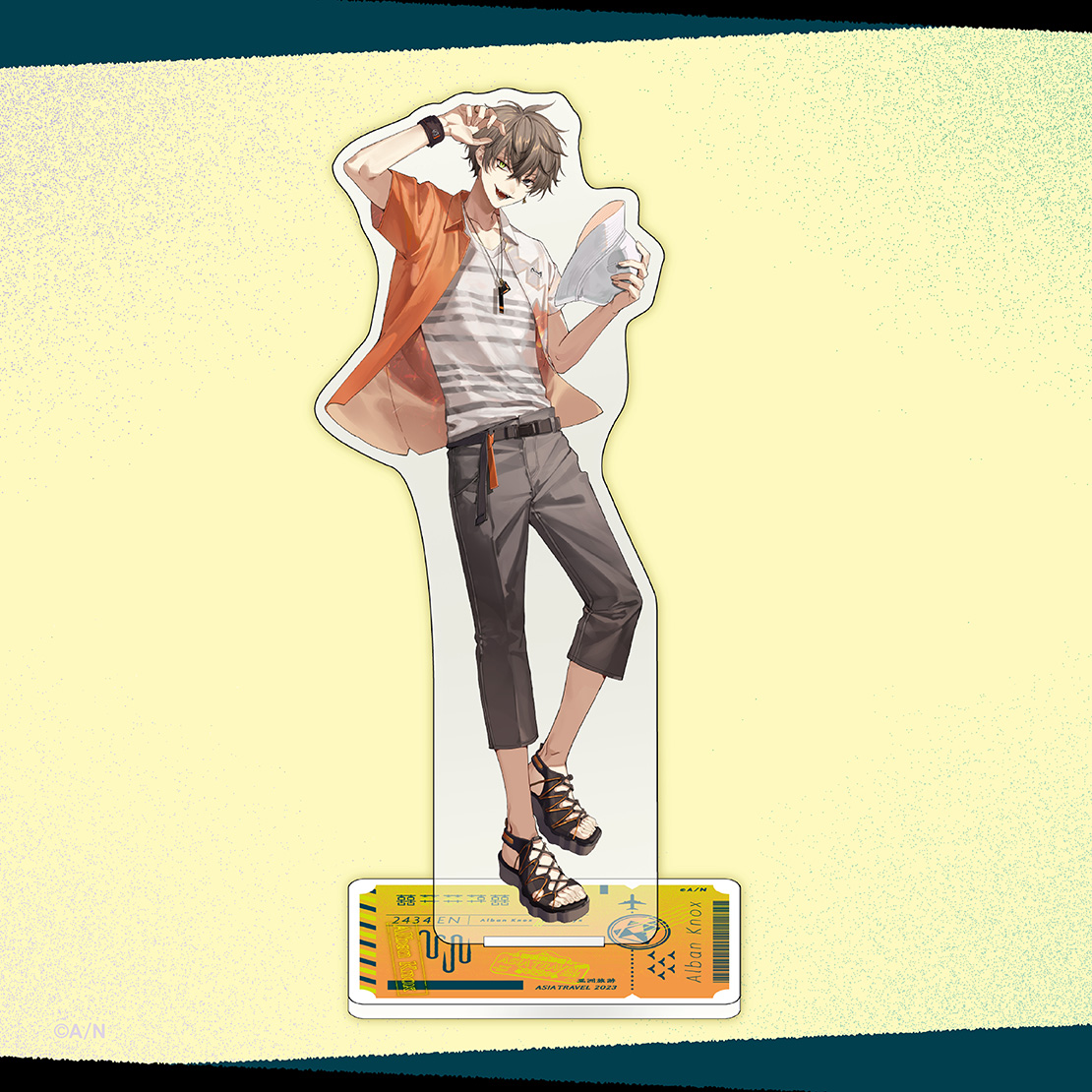 NIJISANJI EN Asia Travel 2023 アクリルスタンド Noctyx アルバーン・ノックス