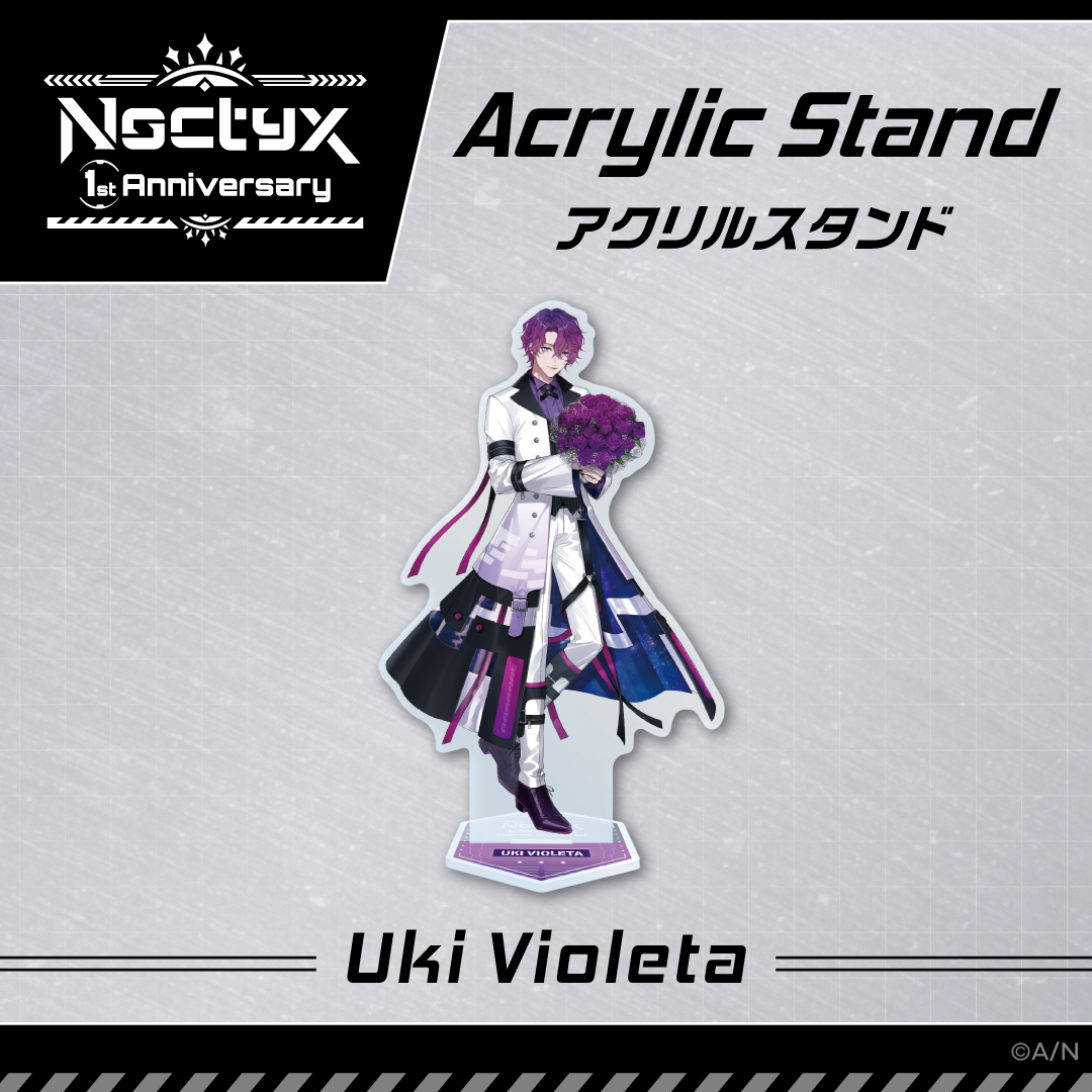 【Noctyx 1st Anniversary】アクリルスタンド福奇・ヴィオレタvtuber stand