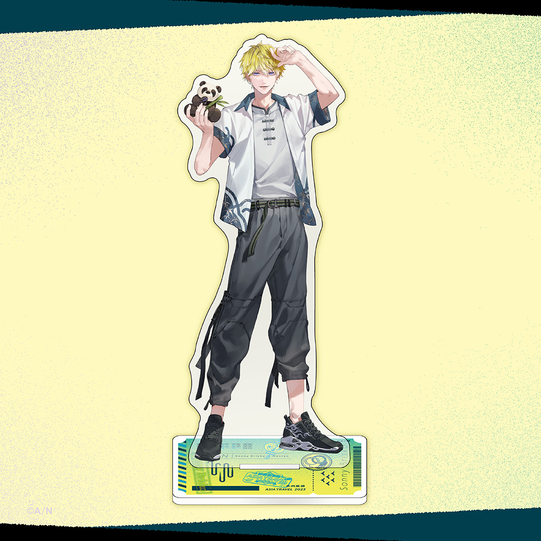 【Asia Travel 2023】アクリルスタンドサニー・ブリスコーvtuber stand AS.