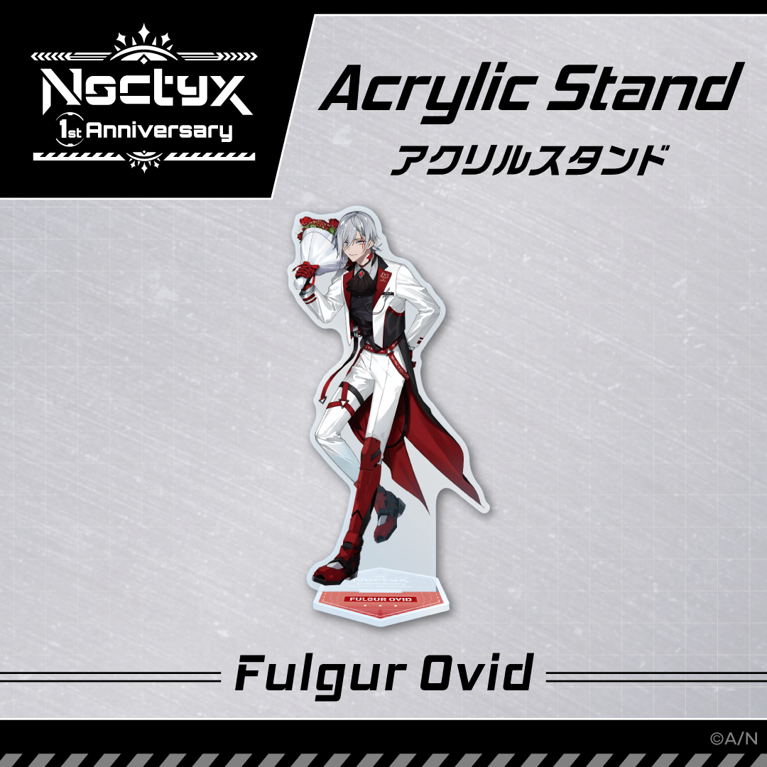 【Noctyx 1st Anniversary】アクリル スタンド ファルガー・オーヴィド vtuber stand