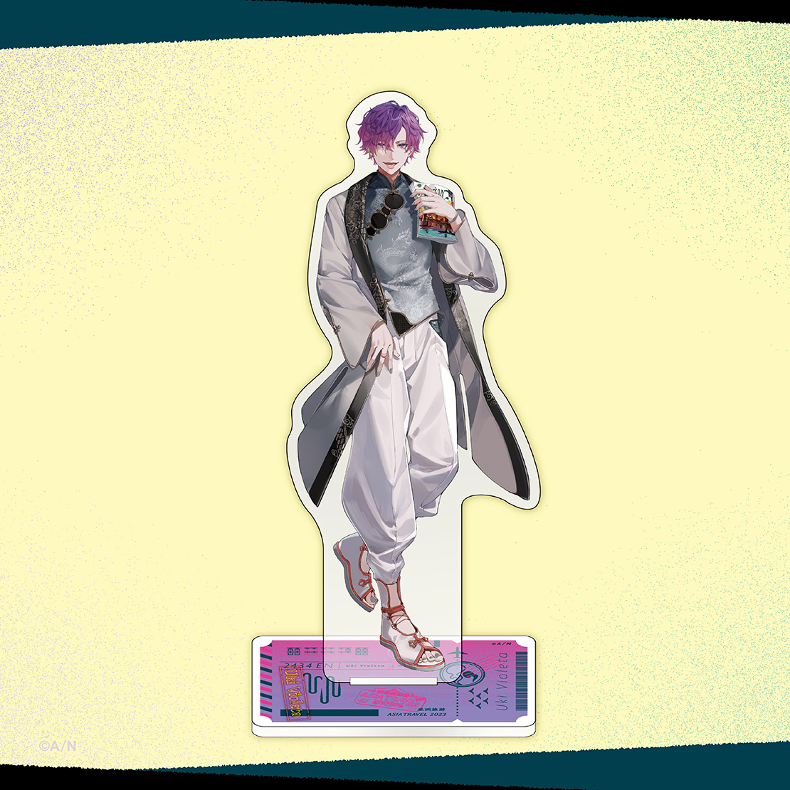 【Asia Travel 2023】アクリルスタンド福奇・ヴィオレタvtuber stand AS.