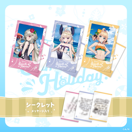 にじさんじ【Ethyria's Summer Holiday!】ランダムチェキ風 カード vtuber card