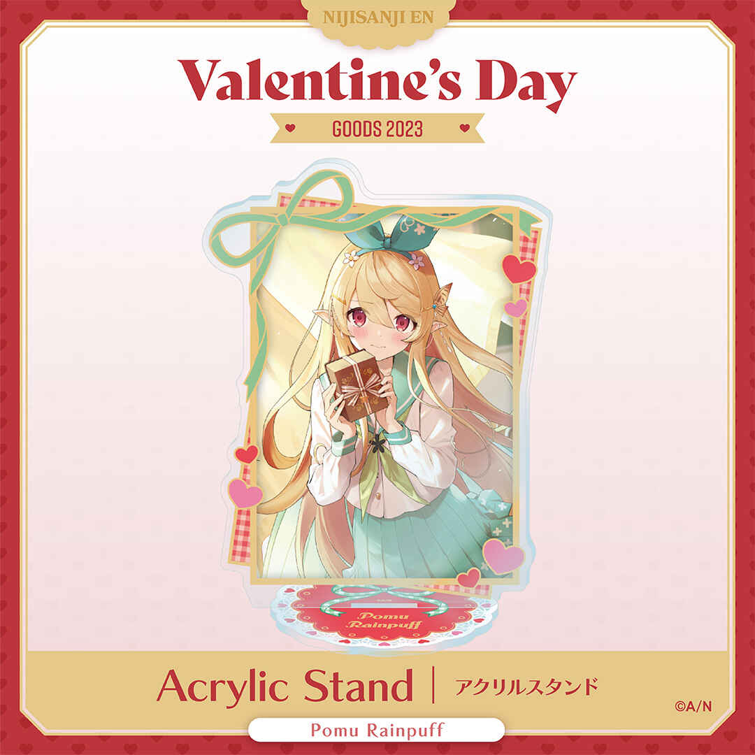 【NIJISANJI EN Valentine's Day 2023】アクリルスタンド ぽむ れいんぱふ vtuber stand
