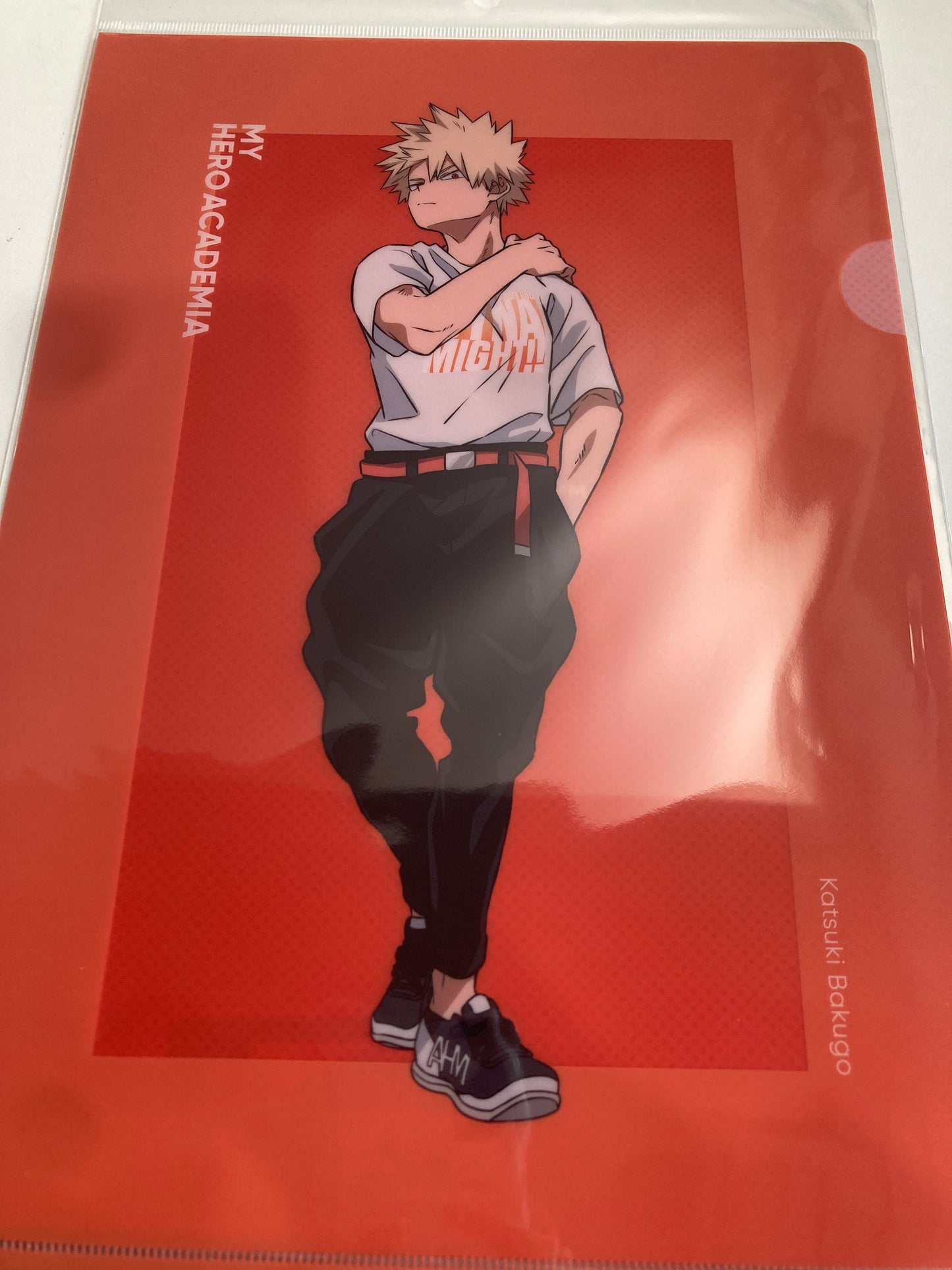 (baseyard限定) 僕のヒーローアカデミア「MY HERO ACADEMIA“T-shirts! T-shirts!!”」 A4クリアファイル 爆豪 勝己 (池袋)