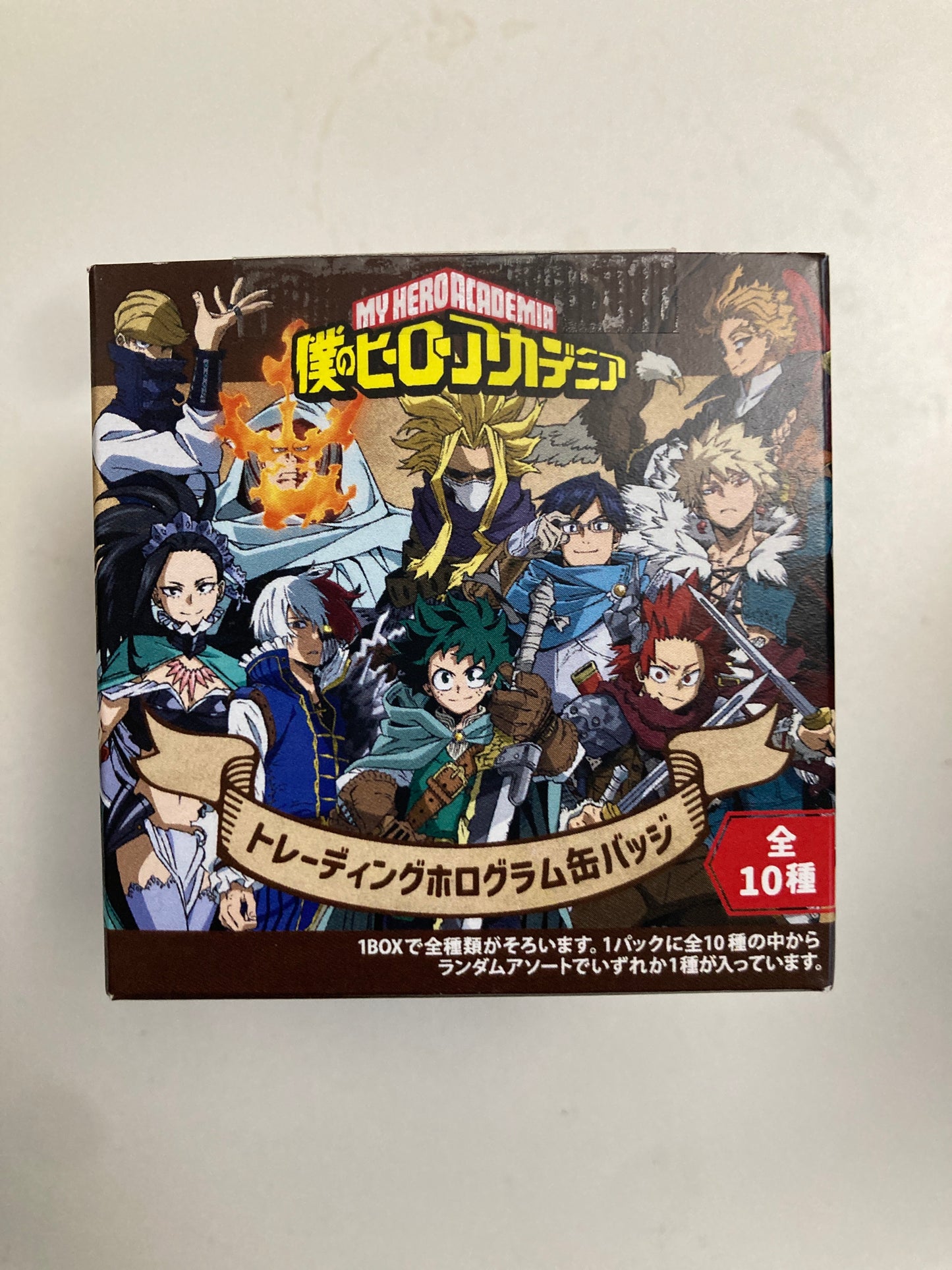 僕のヒーローアカデミア 十傑コスチューム トレーディングホログラム缶バッジ【全10種】(池袋)