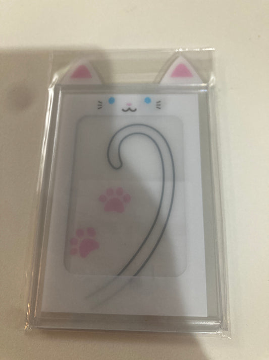 Chugai推しアピシリーズ どうぶつハードカードケース ねこ シロ(Agf)(池袋)