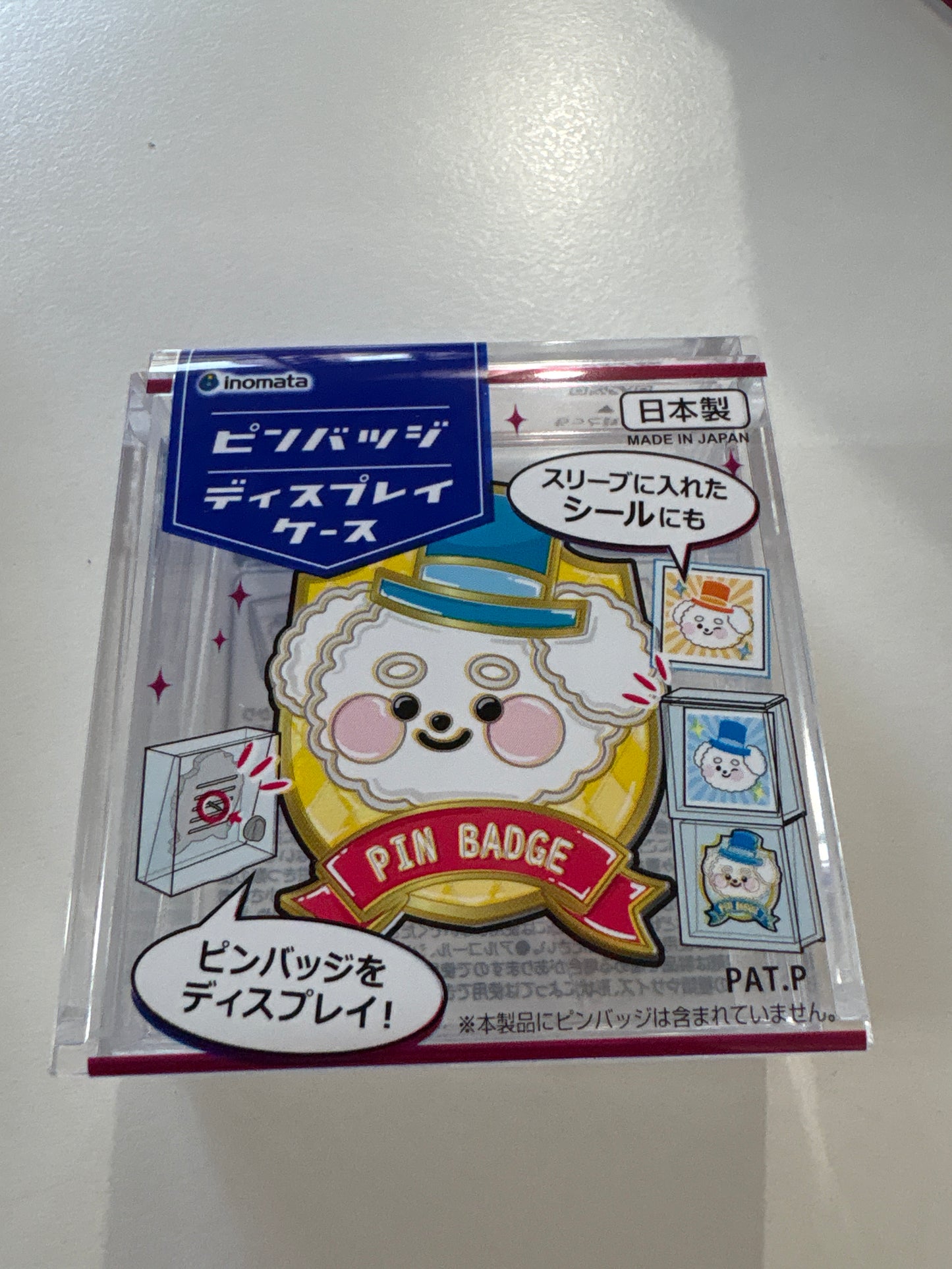 ピンバッジディスプレイケース  (IKE)