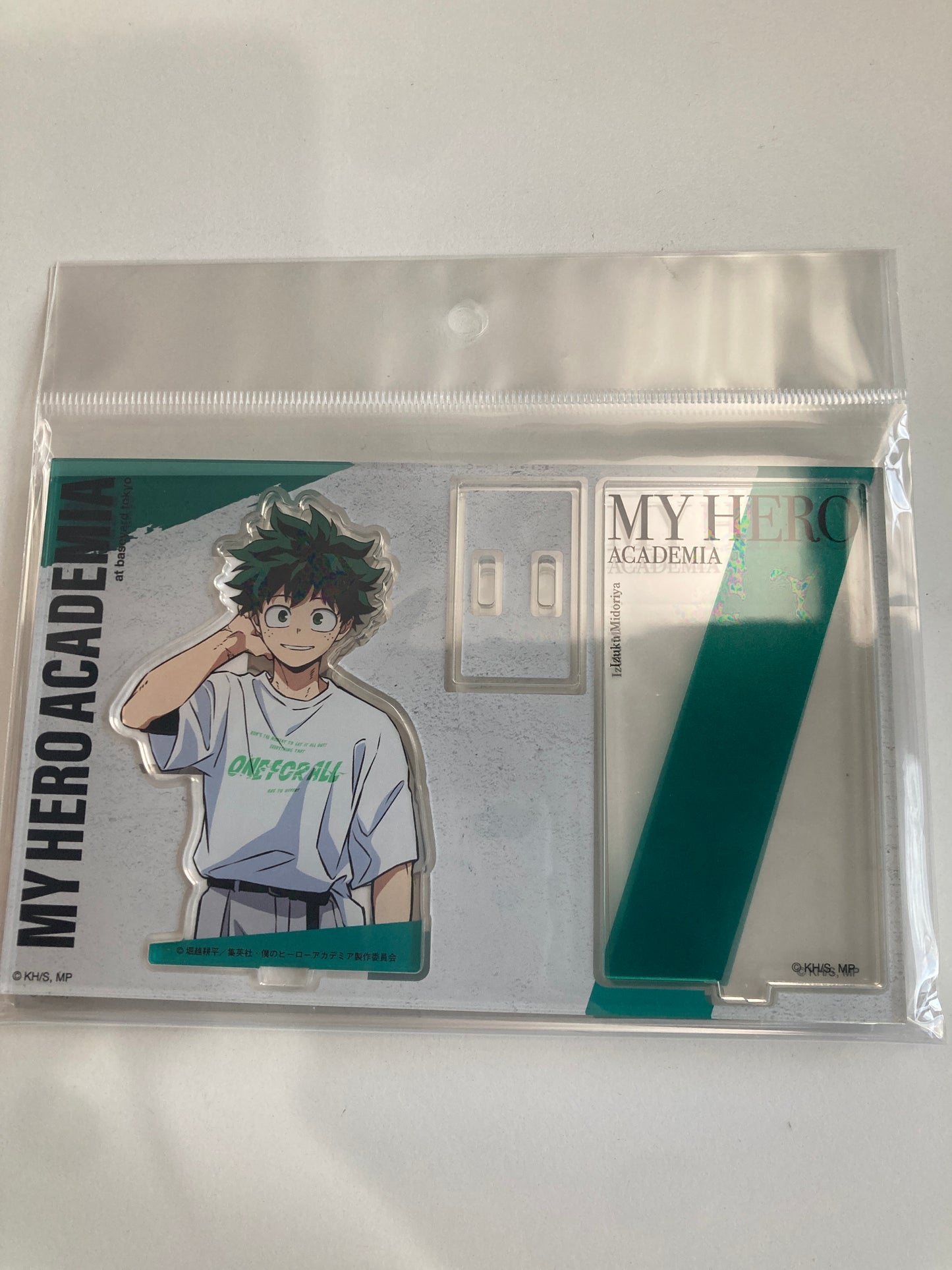 (baseyard限定) 僕のヒーローアカデミア「MY HERO ACADEMIA“T-shirts! T-shirts!!”」アクリルスタンド カードデザインVer. 緑谷 出久 (池袋)
