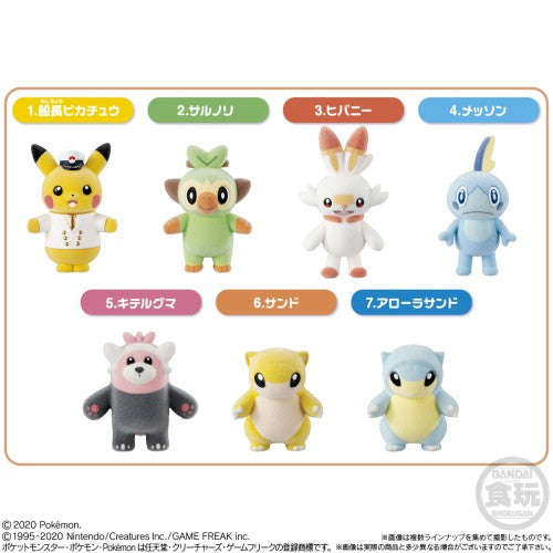 ポケモふどーる５Pokemon Fudoru 5 BOX of set of7