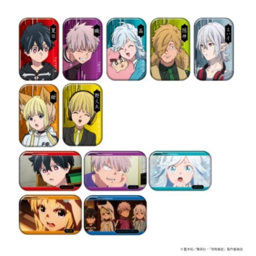 Monster matter トレーディングまるかくカンバッジ total 12 types tcb