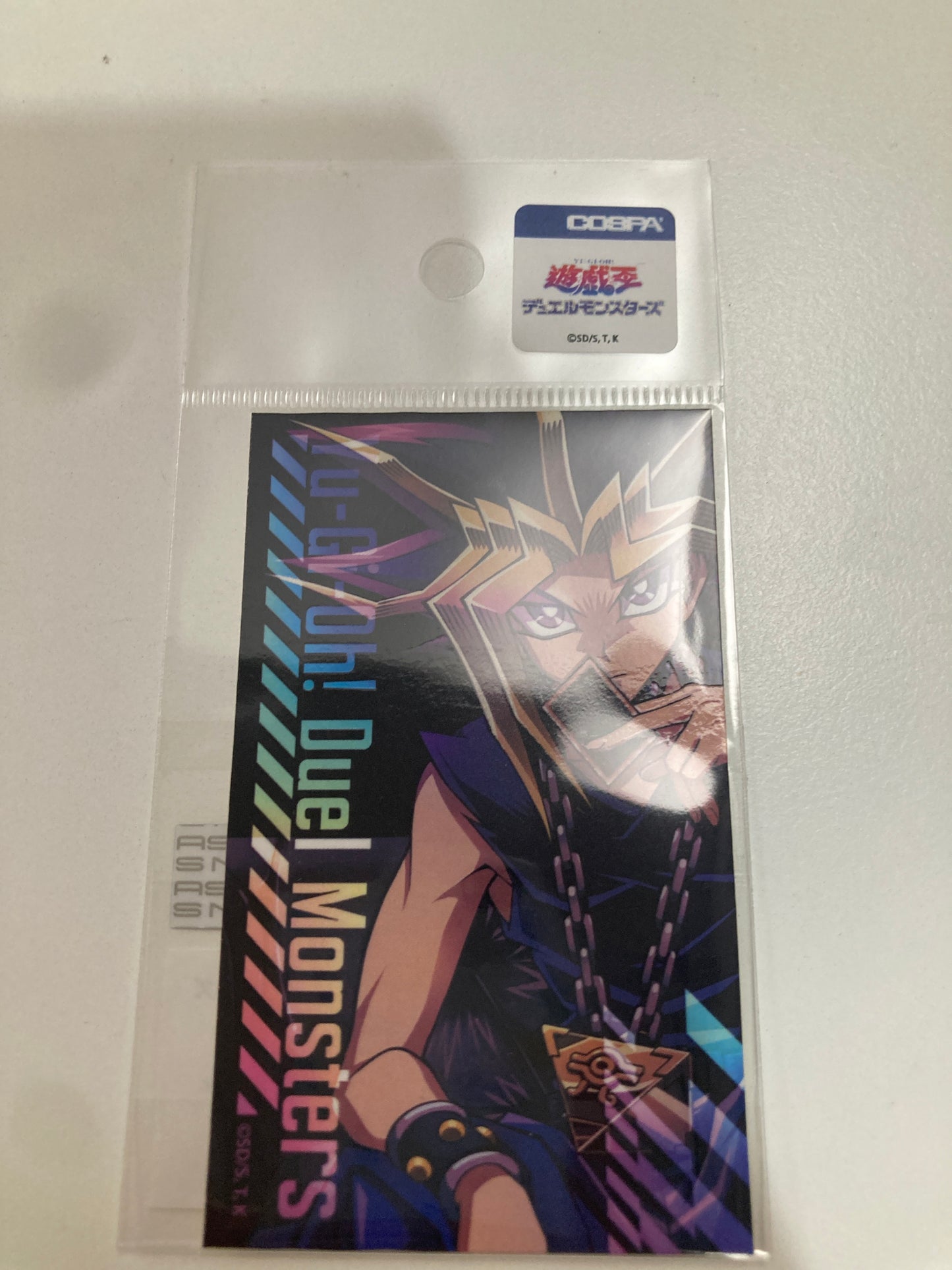 遊☆戯☆王デュエルモンスターズ 描き下ろし 闇遊戯 ミニステッカー 最強の決闘者達Ver.(池袋)
