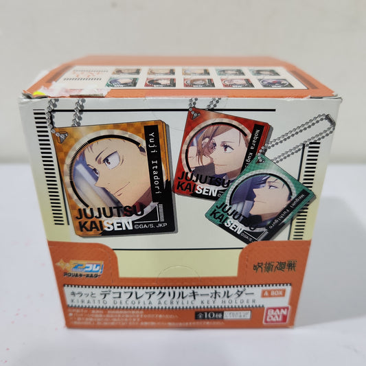 【グッズ-キーホルダー】呪術廻戦 キラッとデコフレアクリルキーホルダーA BOX kh.Jujutsu Kaisen
