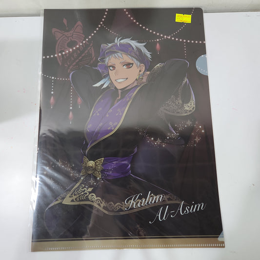 ディズニー ツイステッドワンダーランド クリアファイル 式典服 カリム・アルアジーム