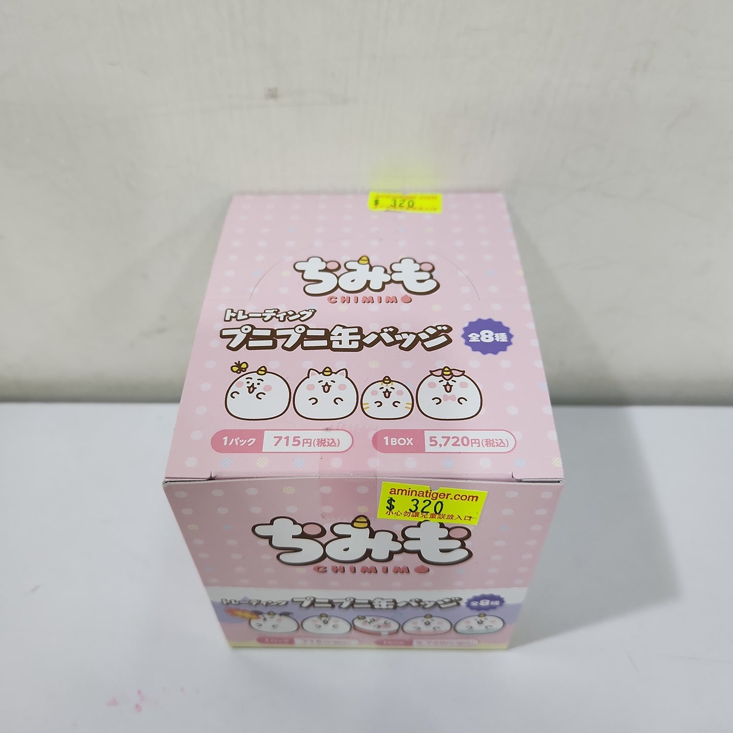 ちみもトレーディングプニプニ缶バッジvol.1 BOX