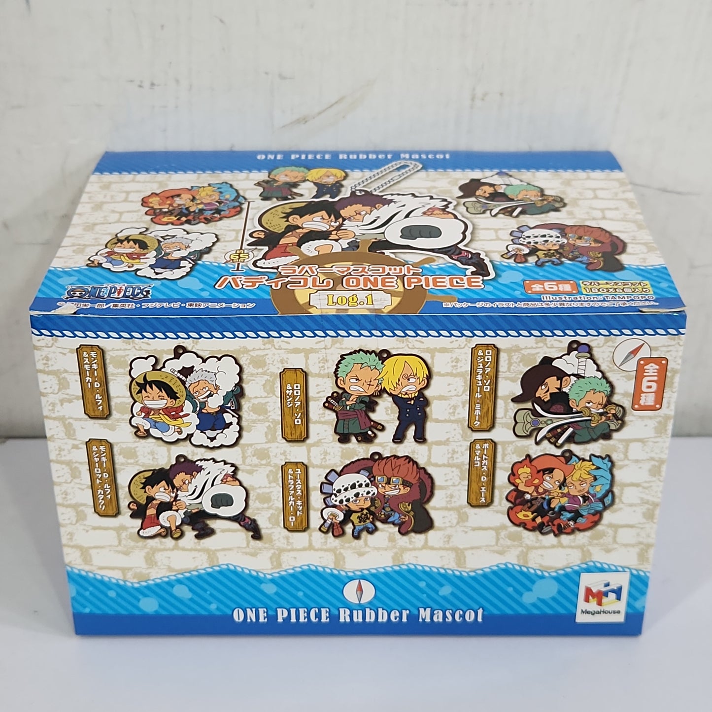 ラバーマスコット バディコレ ONE PIECE Log.1