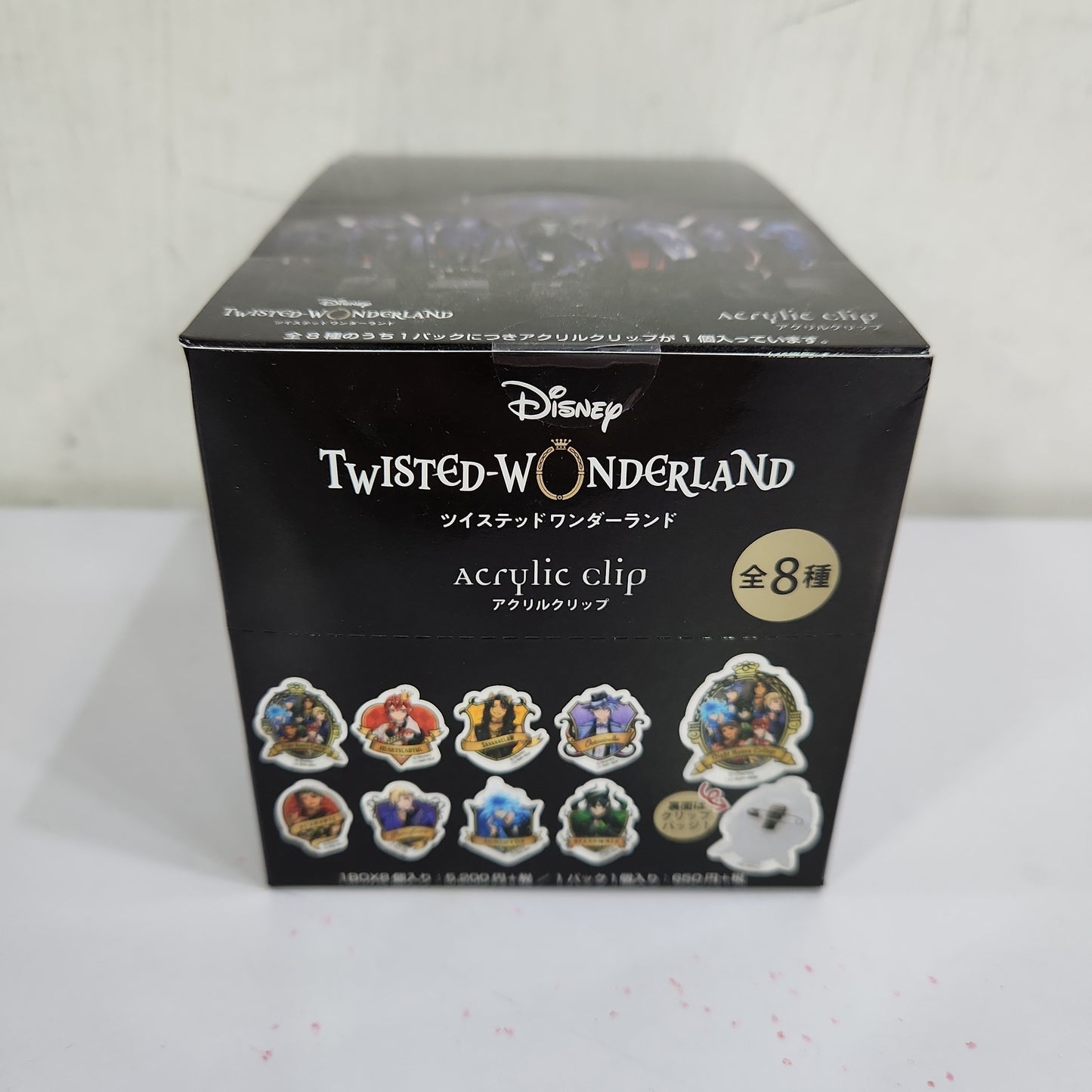 ディズニー ツイステッドワンダーランド アクリルクリップ kh.kc.