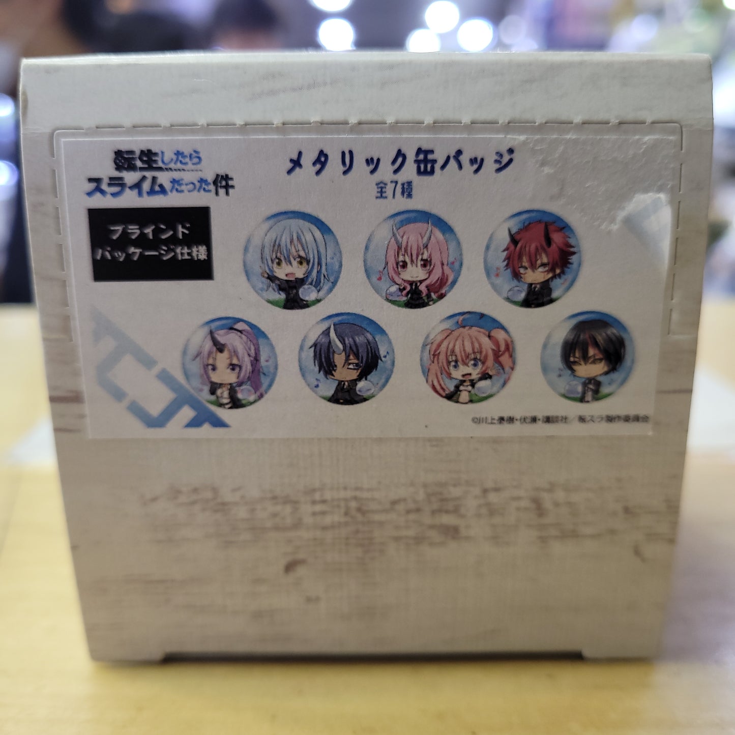 転生したらスライムだったpieceおさコレメタリック缶バッジ01 1st tcb