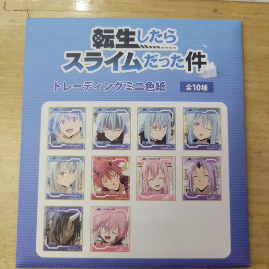 転生したらスライムだった件 トレーディングミニ色紙