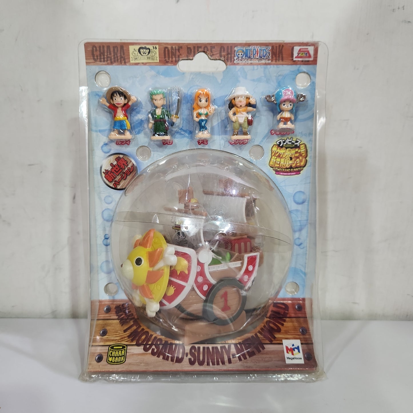 ワンピース キャラバンク海賊船シリーズ サウザンド・サニー号 新世界バージョン(貯金箱)
