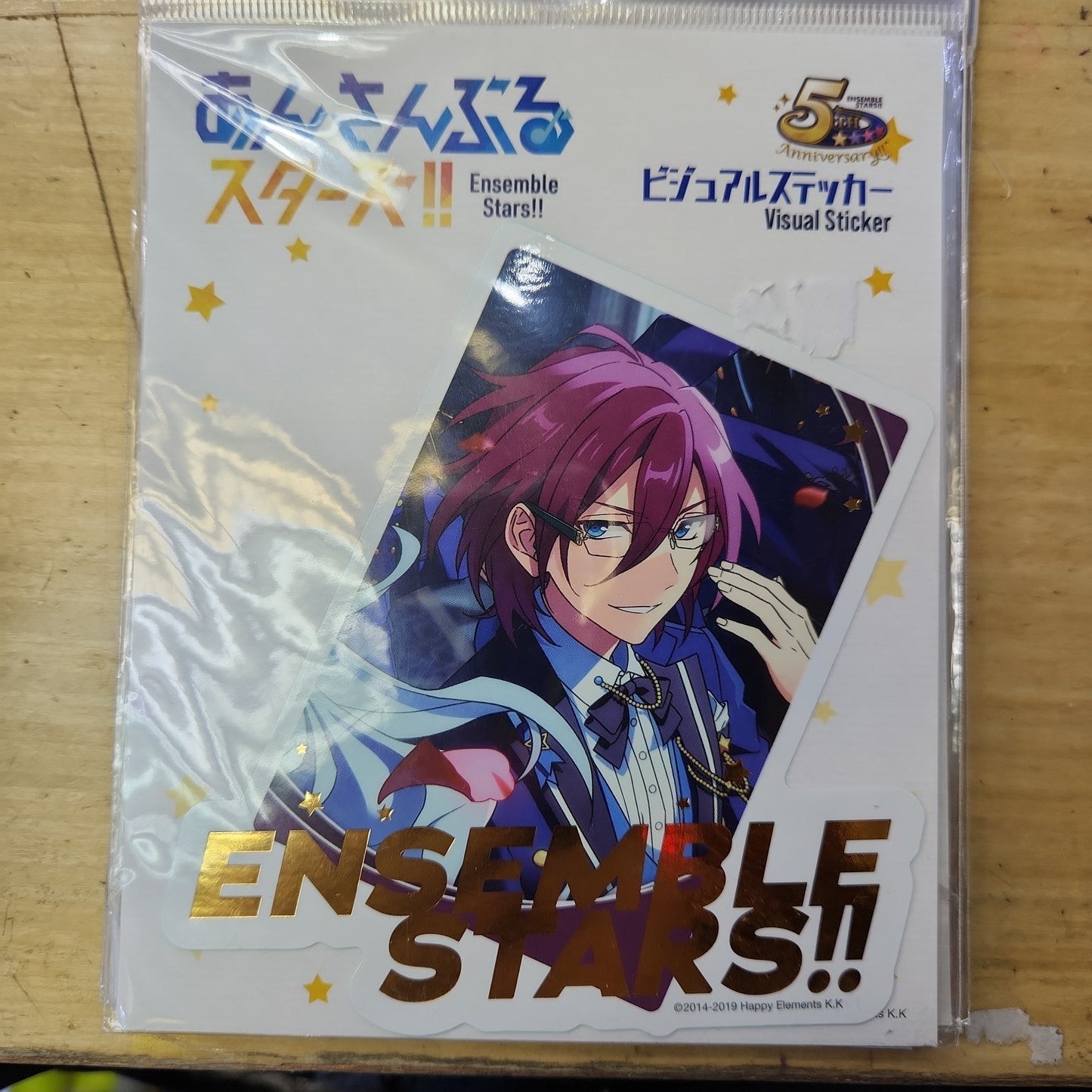 七種茨 ビジュアル ステッカー 「あんさんぶるスターズ!! あんスタ!!5周年ありがとう!STORE」