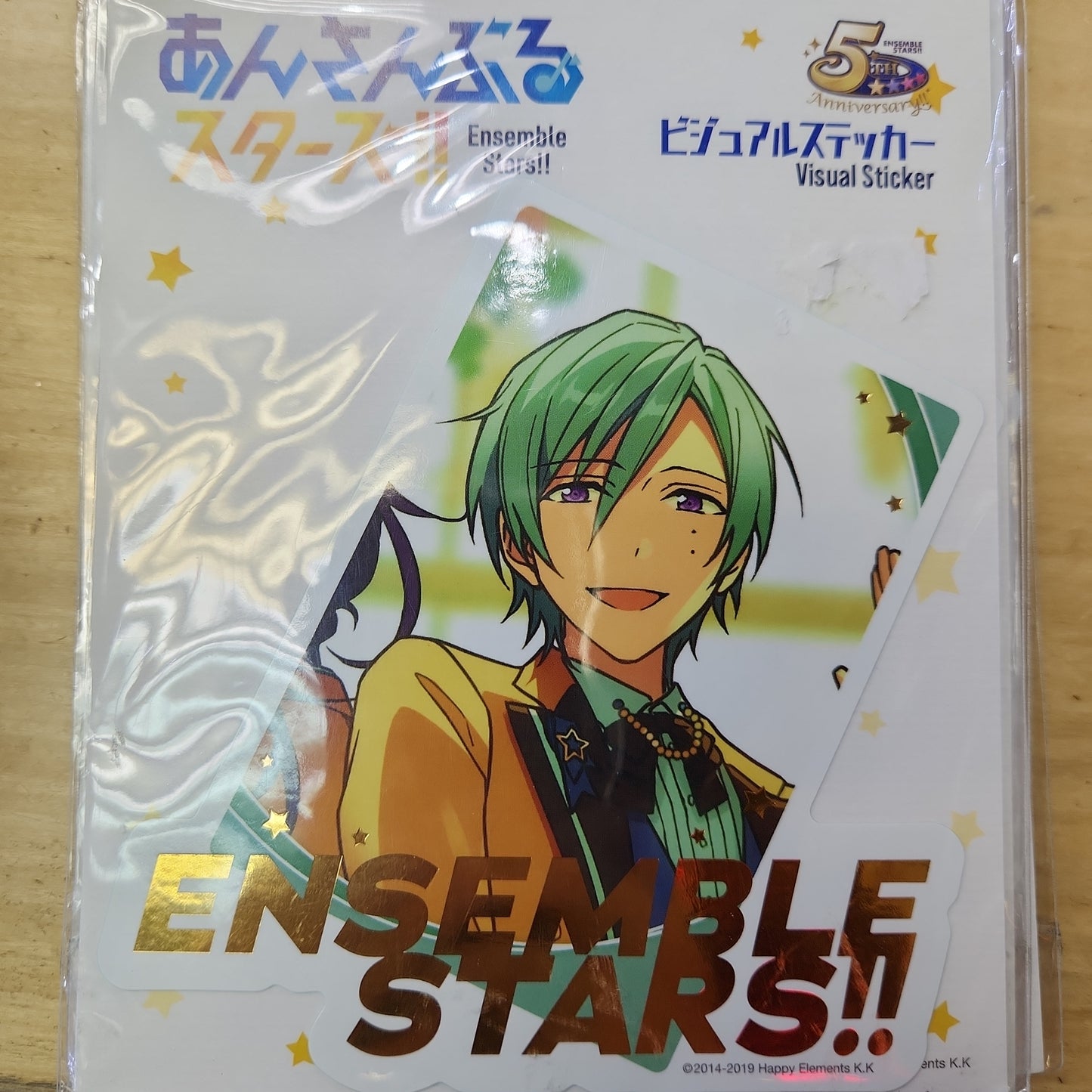 風早巽 ビジュアル ステッカー 「あんさんぶるスターズ!! あんスタ!!5周年ありがとう!STORE」