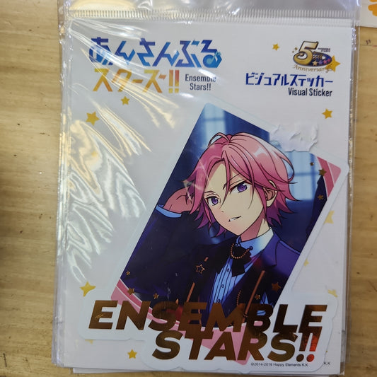 桜河こはく ビジュアル ステッカー 「あんさんぶるスターズ!! あんスタ!!5周年ありがとう!STORE」