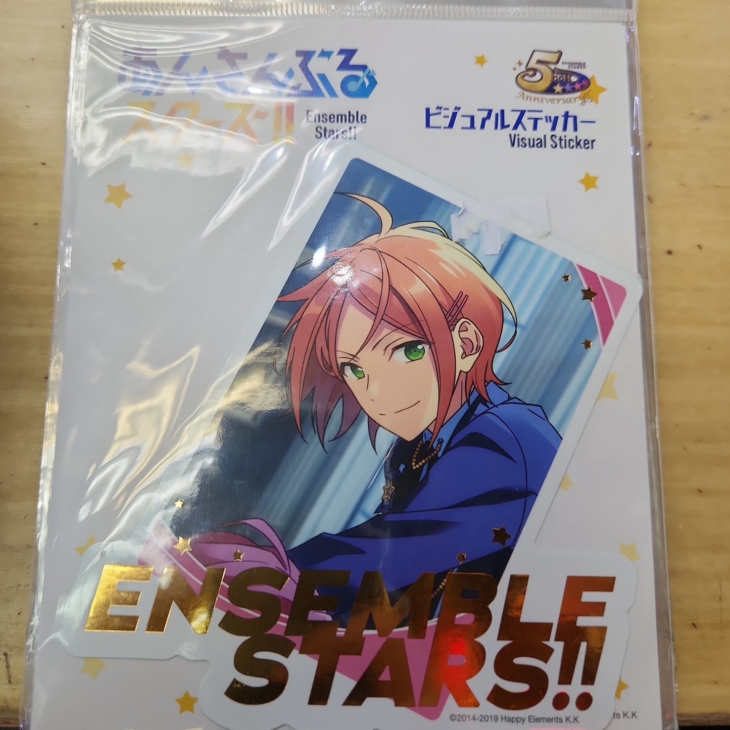 Aoi ひなたビジュアルステッカー「あんさんぶるスターズ!! あんスタ!!5th anniversary ありがとう!STORE」