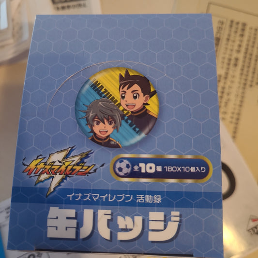 イナズマイレブン ふとんむし 缶バッジ tcb 全十