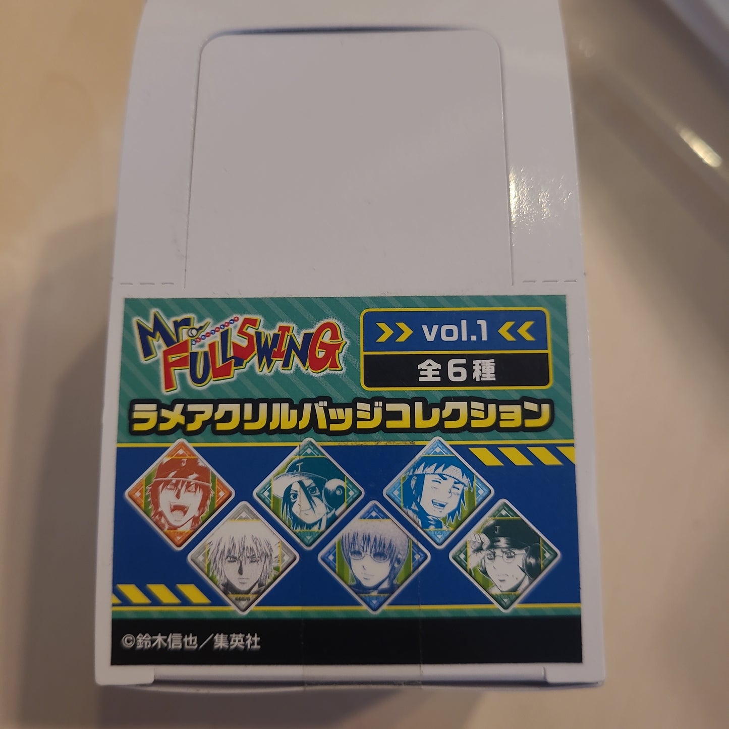 「Mr.FULLSWING」ラメアクリルバッジコレクションvol.1 6 pieces in BOX tcb kc.