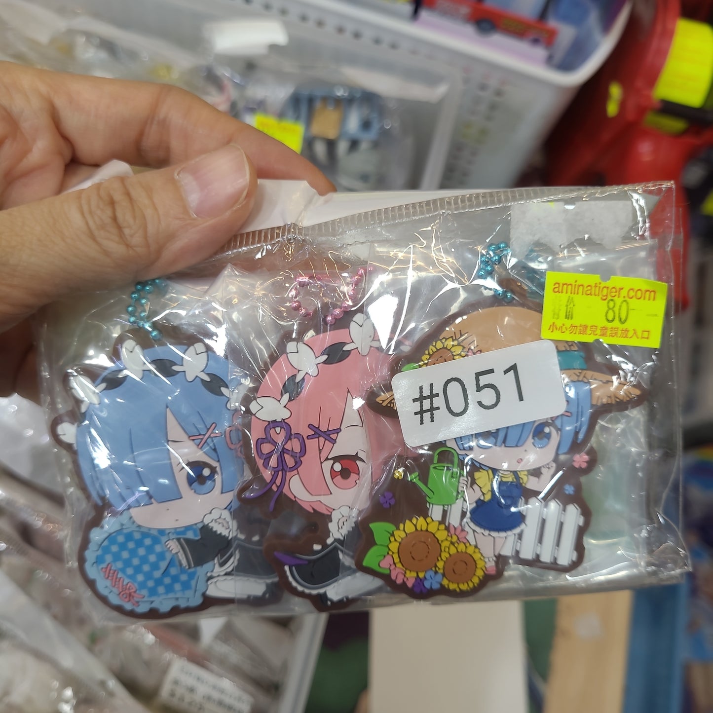 Nie Dan #051 pendant set Re：ゼロか开めるLife in another worldレム&amp;ラムあそーと7