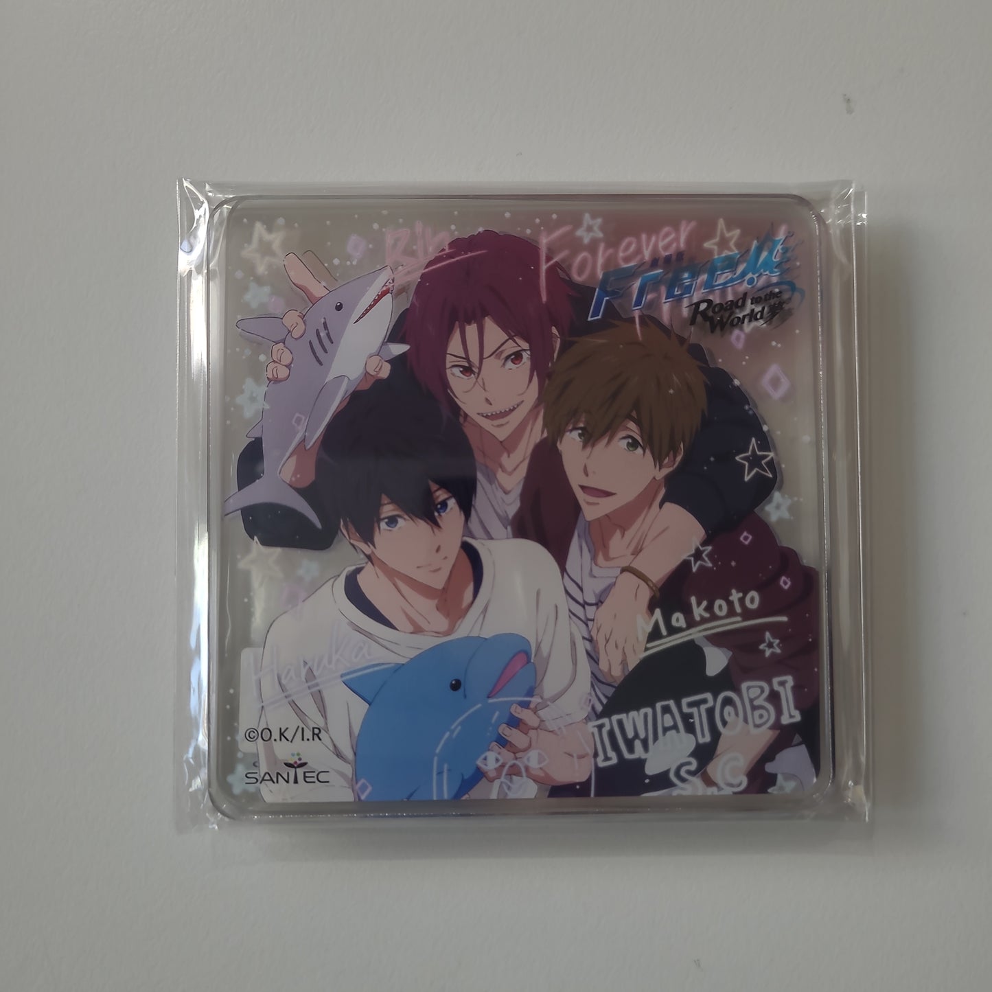 Free!-Dive to the Future- アクリルコースター Casual Wear ver. 七瀬遙＆橘真琴＆松岡凛