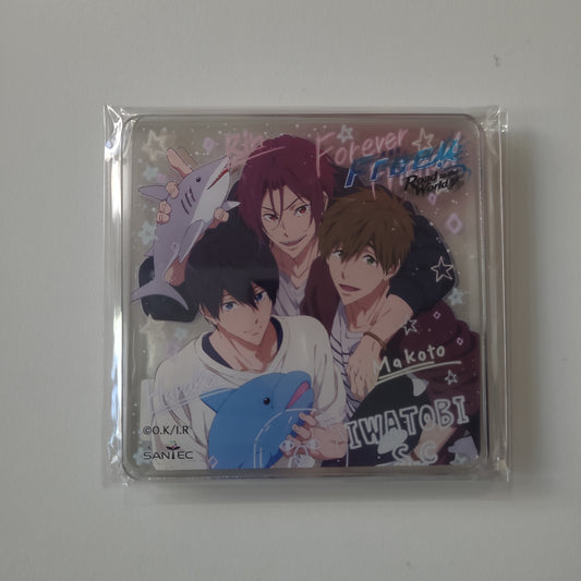 Free!-Dive to the Future- アクリルコースター Casual Wear ver. 七瀬遙＆橘真琴＆松岡凛
