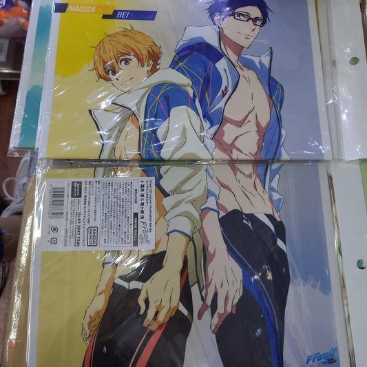 Free! CD Jacket Illustration Series ファブリックポスター 葉月渚＆竜ヶ崎怜 「劇場版 Free!-the Final Stroke-」