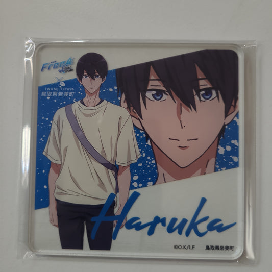 劇場版 Free!-the Final Stroke-」　×岩美町オフィシャル コースター free haruka as.