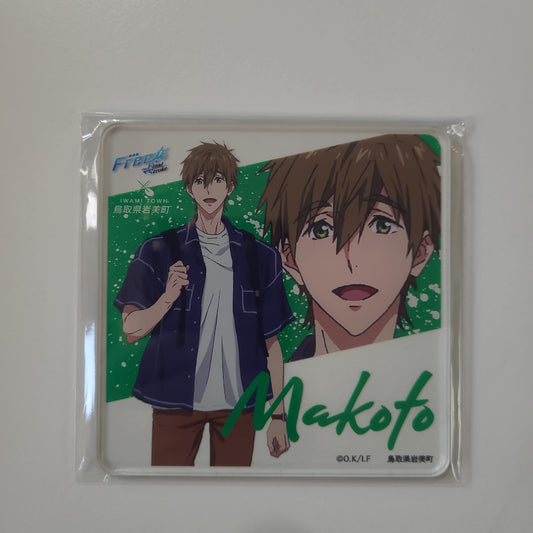 劇場版 Free!-the Final Stroke-」　×岩美町オフィシャル コースターfree as. makoto