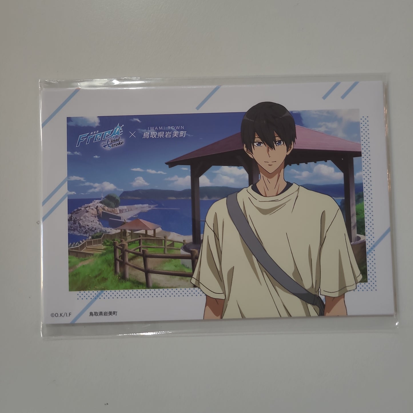 「劇場版Free！-the Final Stroke-」×岩美町オフィシャルコラボグッズ　ポストカード横(池袋)