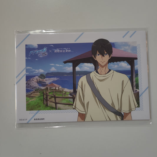 「劇場版Free！-the Final Stroke-」×岩美町オフィシャルコラボグッズ　ポストカード横(池袋)