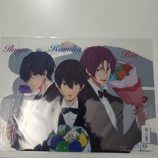Free! Dive to the Future 遥 凛 郁弥 A4クリアファイル file
