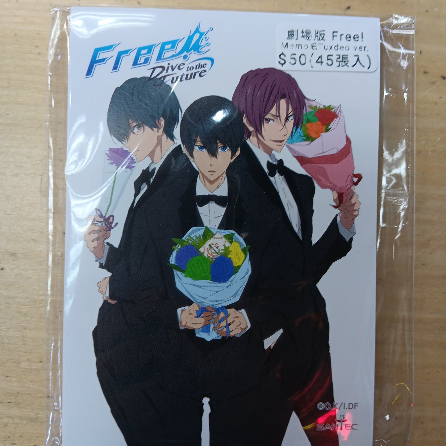 劇場版 Free!Memo 紙 Tuxdeo.ver