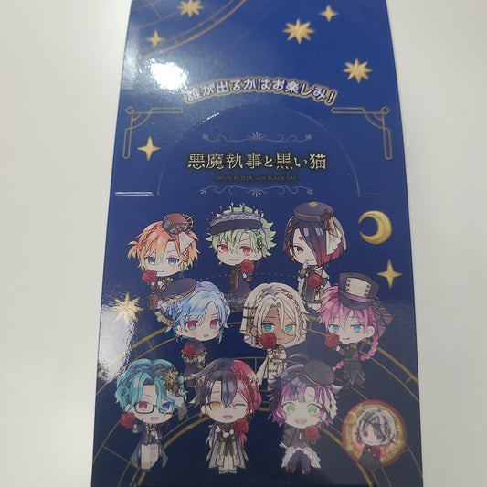 悪魔執事と黒い猫 キャラバッジコレクション/2周年記念ミニキャラ 惡魔黑執事黑貓kh.