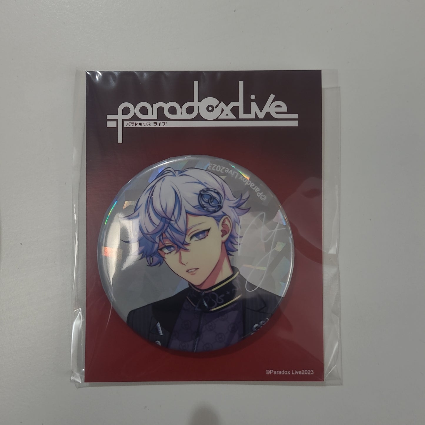Paradox Live BIG缶バッジ 4th Anniversary 矢戸乃上那由汰 tcb