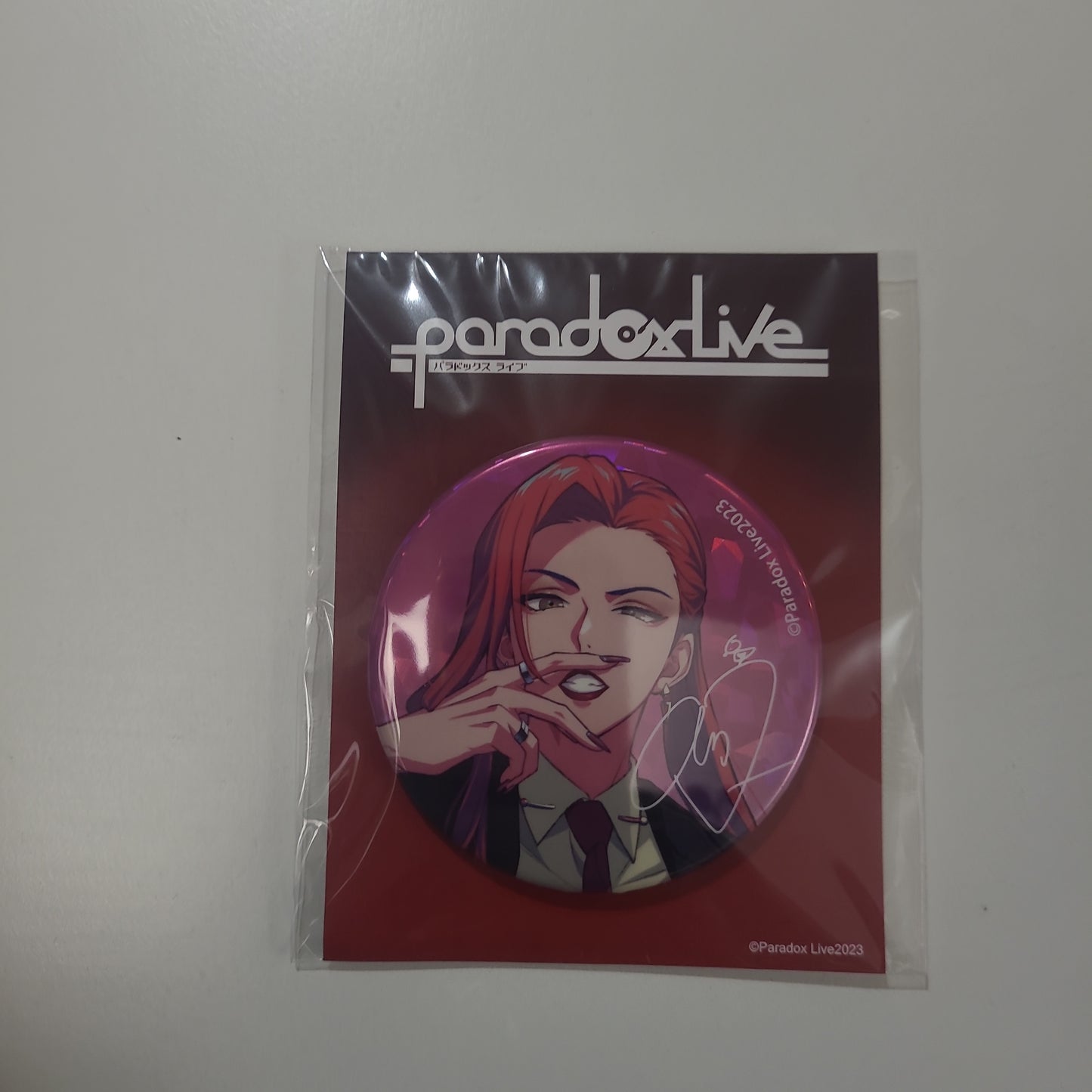 Paradox Live BIG缶バッジ 4th Anniversary アン・フォークナー tcb